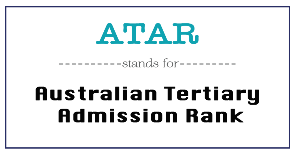 Vai trò của thứ hạng ATAR trong tuyển sinh đại học Úc. 