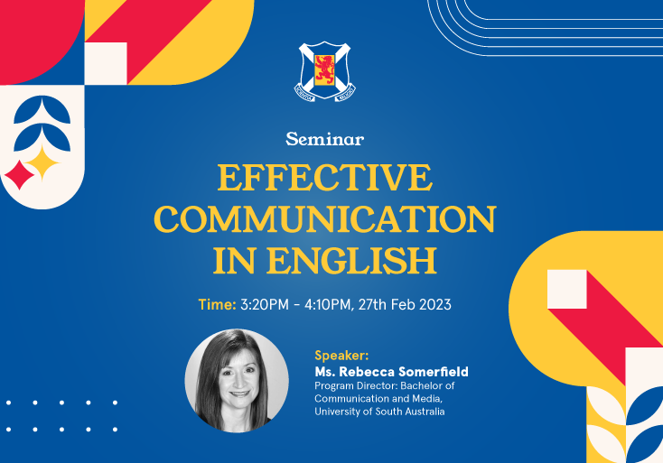 Hội thảo Scotch AGS: Cách sử dụng tiếng Anh hiệu quả trong giao tiếp và học tập