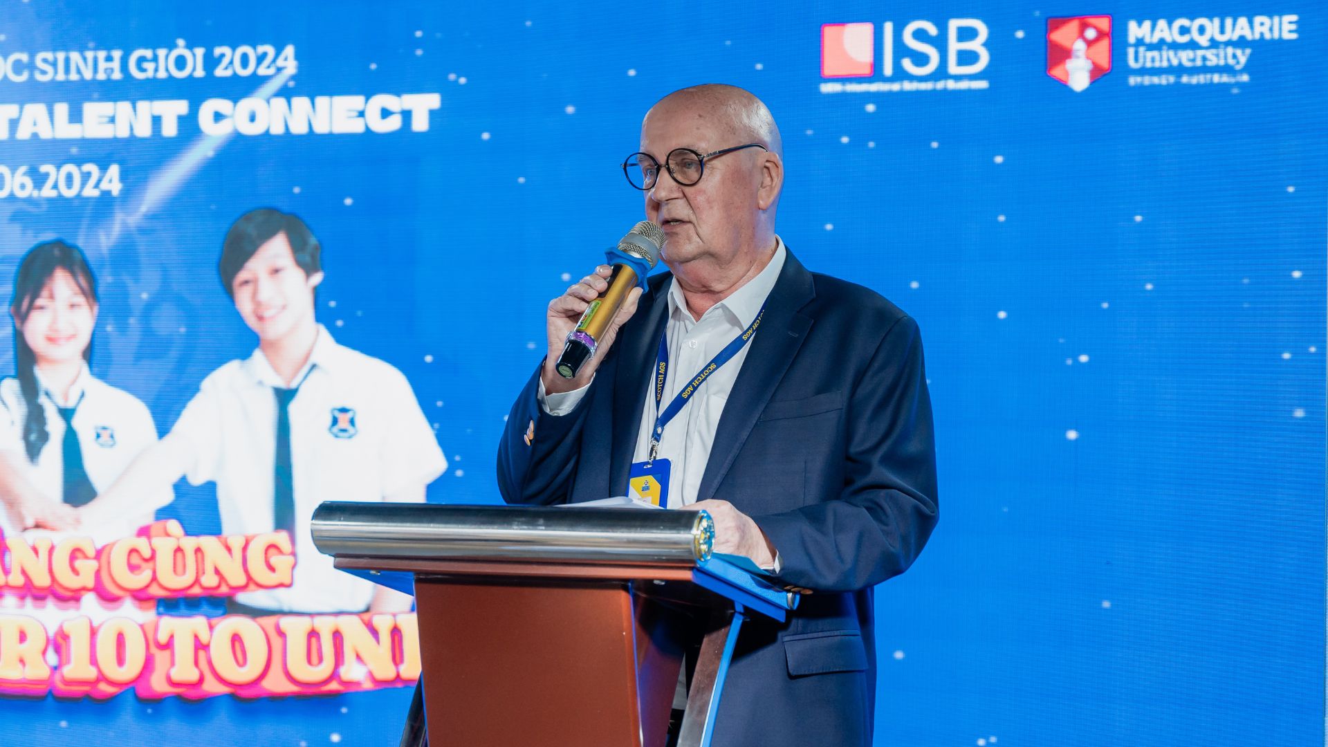 Talent Connect - Ngày hội học sinh giỏi 2024, chia sẻ từ phó hiệu trưởng trường Nam Úc Scotch AGS