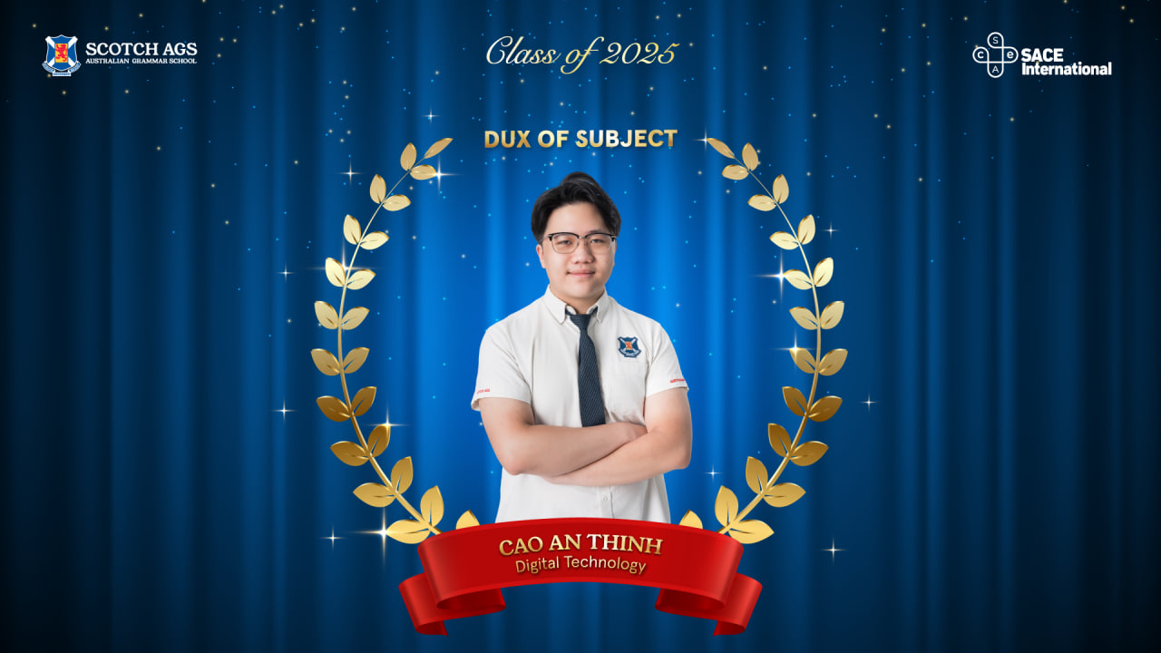 Thành tích của học sinh Cao An Thịnh 