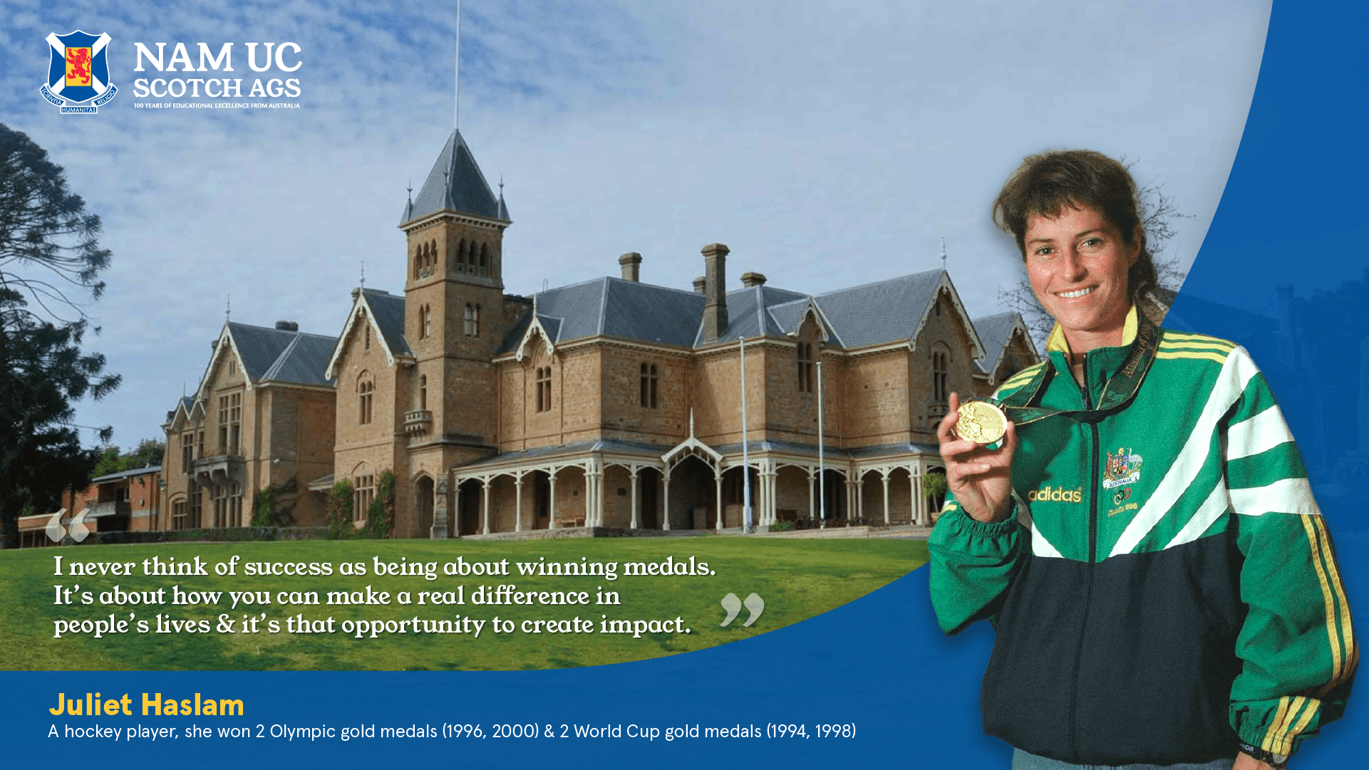 Scotch College Alumni - Juliet Haslam