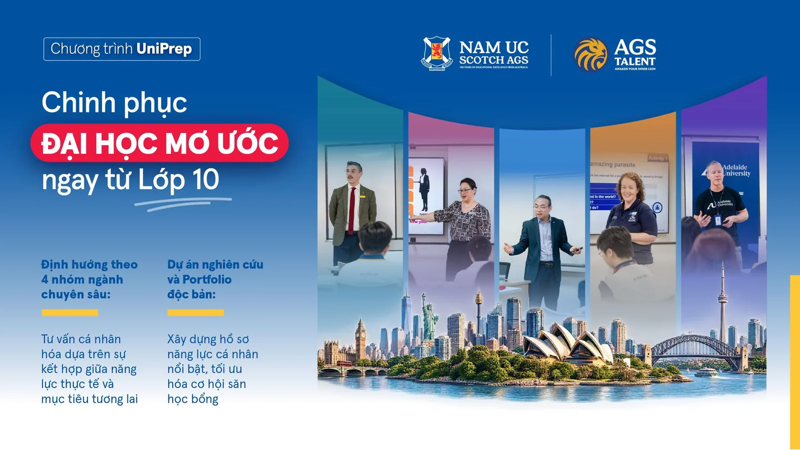 Lộ trình bằng Tú tài Bang Nam Úc SACE và điểm ATAR chuẩn bị vào đại học top đầu tại Úc